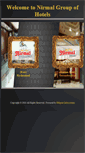 Mobile Screenshot of hotelsnirmal.com